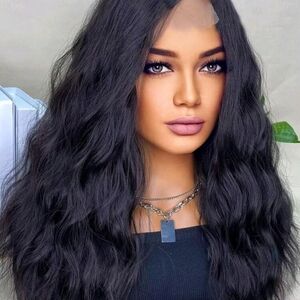 New LydiaMFahions Glueless Black Curly Wig
